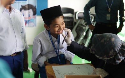 Kesehatan Gigi Prima, Senyum Merdeka Bebas Kuman Sejak Dini, Assalaamah Islamic School x Dental Theory.